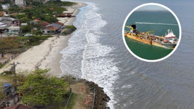 Obras de alargamento de praias transformam orlas em SC