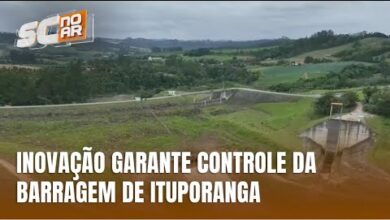 Comportas da barragem de Ituporanga passam a ter operação remota