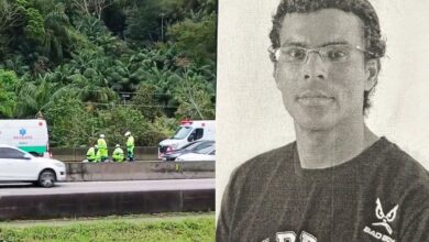 Ciclista morre atropelado na BR-101 em Itapema; família procura motorista que fugiu