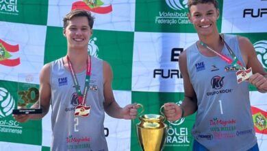 dupla de BC domina o Catarinense Sub-19