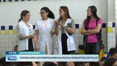 Escola histórica de Itajaí Gaspar da Costa Moraes celebra Dia dos Professores com homenagem especial