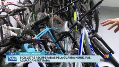 Guarda Municipal de Balneário Camboriú recupera bicicletas furtadas