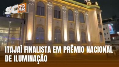 Projeto de iluminação histórica de Itajaí concorre a prêmio nacional