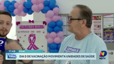 Itajaí realiza Dia D de Vacinação e reforça importância da imunização