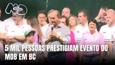 MDB celebra 60 anos em Balneário Camboriú com grande público