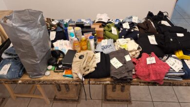 Após rastreamento na Oktoberfest, PM encontra em BC esconderijo com produtos furtados