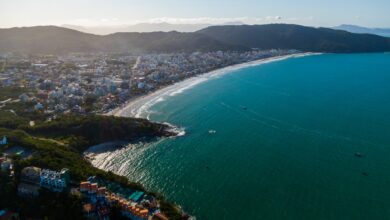 Praias do Litoral Norte de SC: pontos impróprios para banho