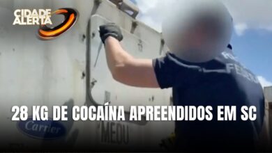 Receita Federal apreende 28 kg de cocaína no Porto de Navegantes