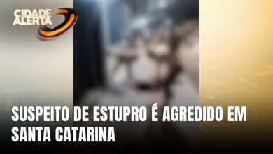 Suspeito de estuprar criança é espancado por populares em SC