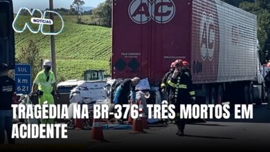 Grave acidente na BR-376 deixa três mortos em viagem a Itapema