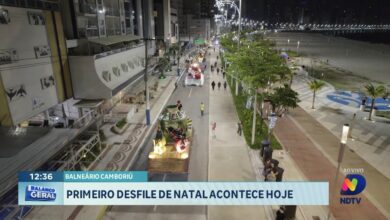 Balneário Camboriú realiza hoje o primeiro desfile oficial de Natal