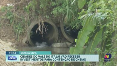 Defesa civil Cidades do Vale do Itajaí vão receber investimentos para contenção de cheias