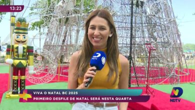 Desfile do Viva o Natal BC 2025 anima Balneário Camboriú nesta quarta-feira