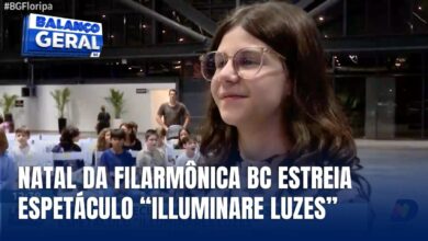 Espetáculo “Illuminare Luzes” abre clima de Natal em Balneário Camboriú