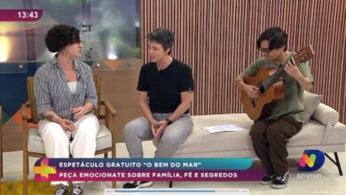 Espetáculo gratuito “O Bem do Mar” emociona com história de fé e família