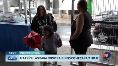 Novos alunos da Rede Municipal de BC podem fazer matrícula desde segunda