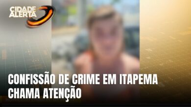 Mulher confessa ter matado morador de rua em Itapema