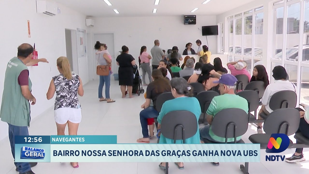 Nova UBS é inaugurada em Nossa Senhora das Graças, Navegantes - Vale Itajai