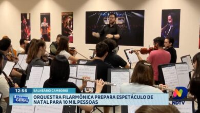 Orquestra Filarmônica de BC prepara espetáculo de Natal para 10 mil pessoas