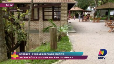 Parque Leopoldo Moritz oferece música ao vivo nos finais de semana em Brusque