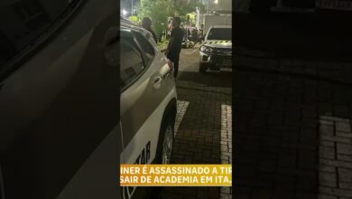 Personal trainer é morto a tiros na rua e polícia investiga crime em Itajaí #scnoar #homicídio