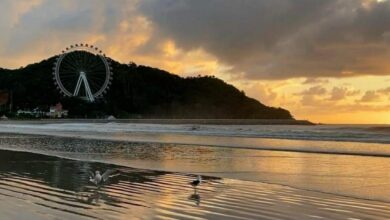 Semana começa com nebulosidade e termina com sol em Balneário Camboriú
