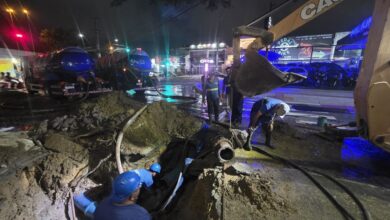 Rompimento em adutora deixa Balneário Camboriú sem água neste sábado e Emasa faz reparos emergenciais