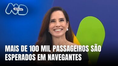 Aeroporto de Navegantes espera mais de 100 mil passageiros nas festas