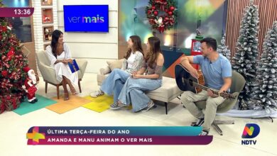 Amanda e Manu levam animação ao Ver Mais no fim do ano