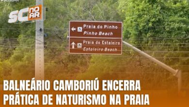 Balneário Camboriú revoga prática de naturismo na Praia do Pinho