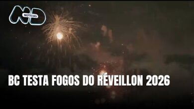 Balneário Camboriú fará teste dos fogos do Réveillon 2026 na Praia Central