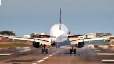 Pouso de emergência mobiliza bombeiros em Navegantes