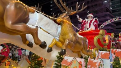 Desfile de Natal mobiliza comunidade em Itapema