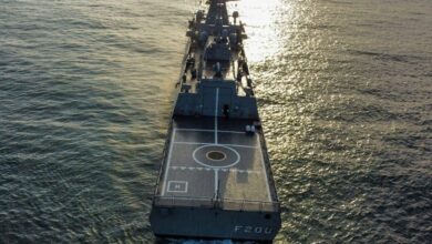 Fragata Tamandaré entra em fase final de testes no mar em SC