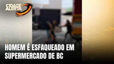 Homem de 43 anos é esfaqueado em supermercado de Balneário Camboriú