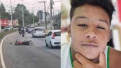 Jovem de 23 anos morre ao colidir motocicleta contra poste na Av. Osvaldo Reis
