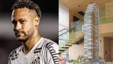 Maquete gigante de prédio do Neymar chama atenção em SC