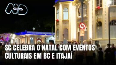 Natal em SC: desfile em Balneário Camboriú e abertura em Itajaí
