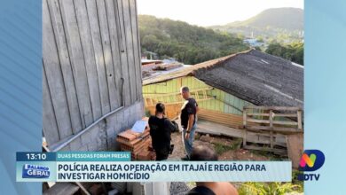 Polícia realiza operação em Itajaí e região para apurar homicídio