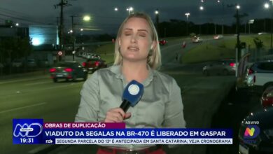 Novo viaduto na BR-470 em Gaspar entra em operação e melhora mobilidade