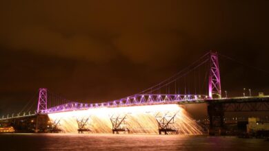 onde assistir à queima de fogos