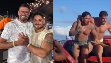 Casal agredido em Porto de Galinhas passa ano-novo em SC