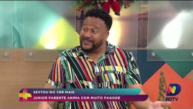 Junior Parente leva muito pagode ao Sextou no Ver Mais