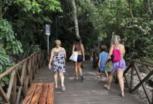 veja o que é proibido no deck do Pontal Norte