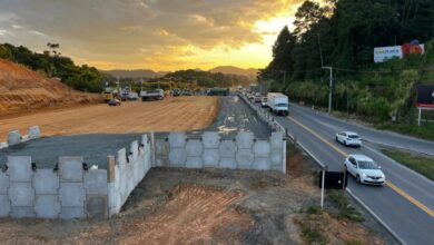 Passarelas de até R$ 4 milhões promete mudar travessia de pedestres na BR-470 em SC