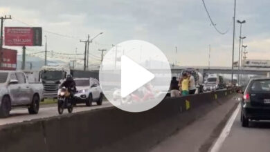 BR-101 registra 12 km de fila em SC após acidente em SC