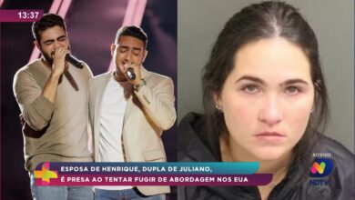 Esposa de Henrique, dupla de Juliano, é presa após abordagem