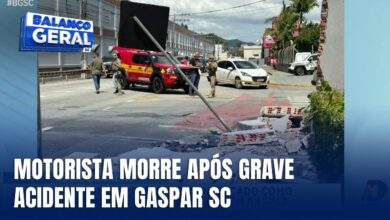 Filho de ex-prefeito morre em grave acidente em Gaspar