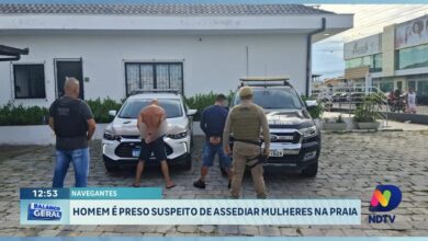 Navegantes: homem é preso por tráfico e importunação