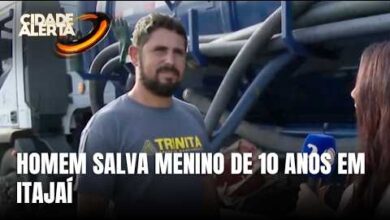 Criança de 10 anos é salva por homem após acidente em SC